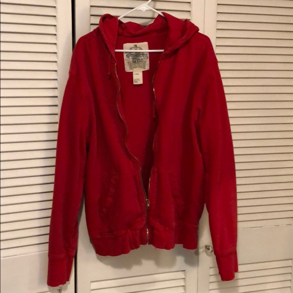 Zippered hoodie
